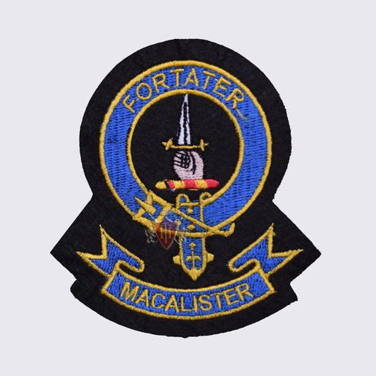 Macalister Fortater Clan Badge