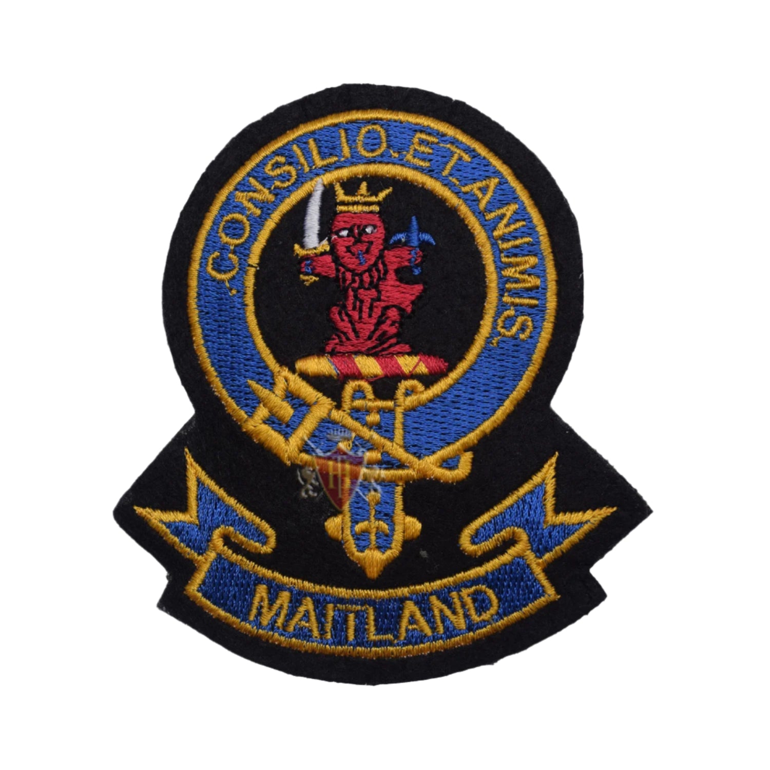 Maitland Consilio ET Animis Clan Badge Tartan Heritage maitland-consilio-et-animis-clan-badge-tartan-heritage