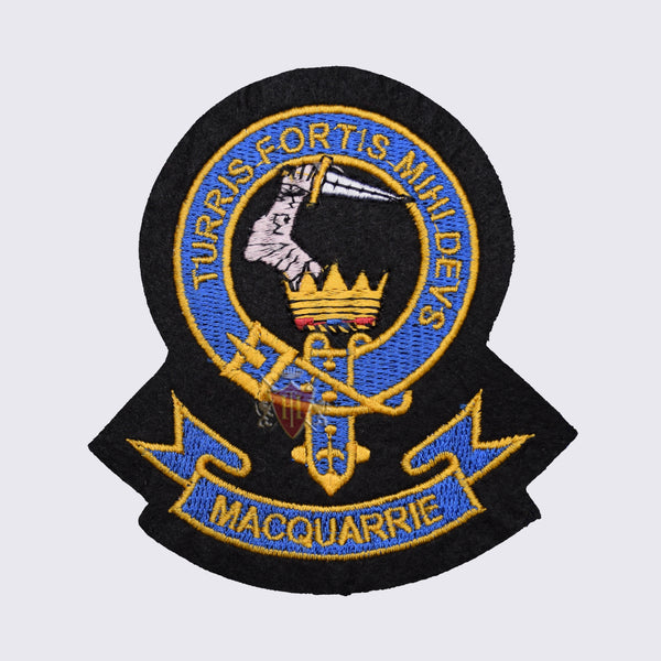 Macquarrie Turris Fortis Mihi Devs Clan Badge