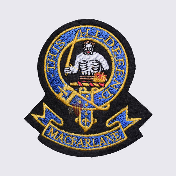 Macfarlane This Ill Defend Clan Badge