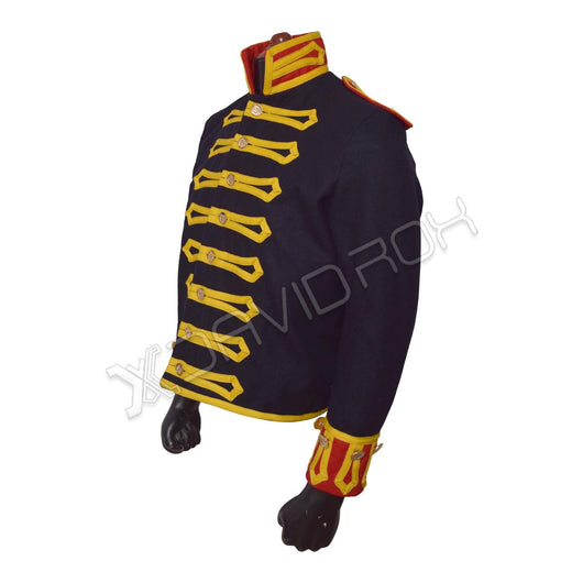 Royal Horse Artillery Drivers Tunic Circa 1815 Made in Full dark blue wool